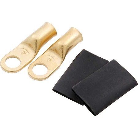 Allstar Performance 0.31 in. Hole 4-Gauge Ring Terminals ALL76118